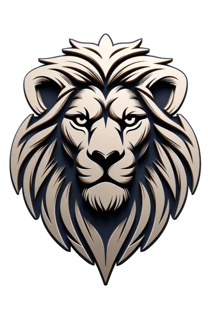 Wolf to Lion lion crest